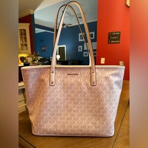 White Michael Kors tote bag